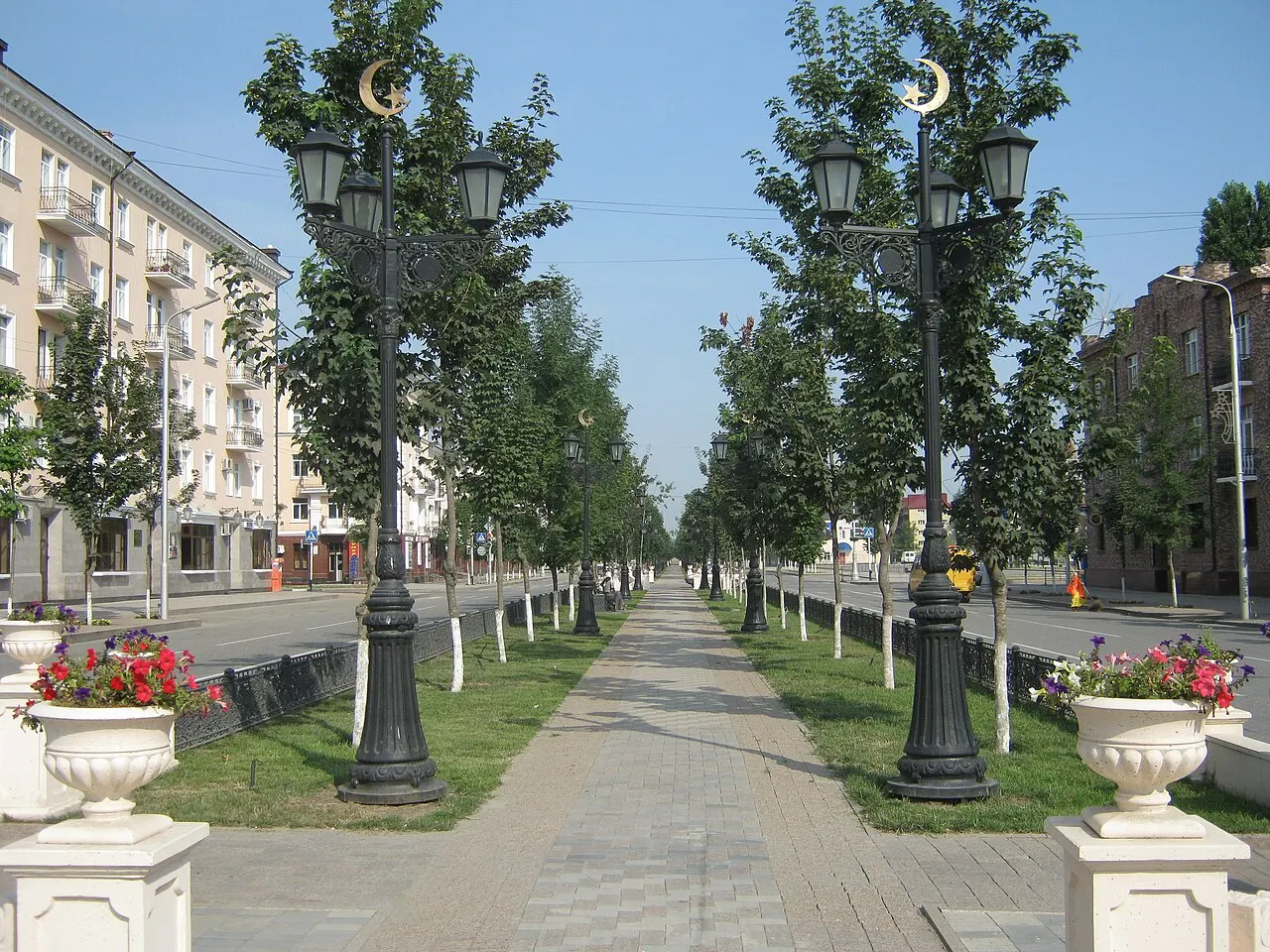 Putin Avenue, Grozny, Grozny, Chechnya, Russia