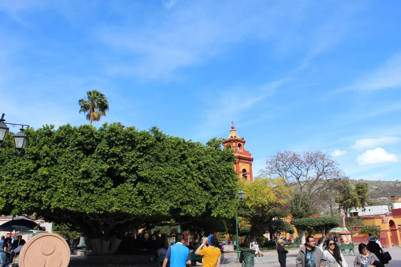 Templo de San Sebastián de Bernal, Peña de Bernal, Querétaro, Mexico