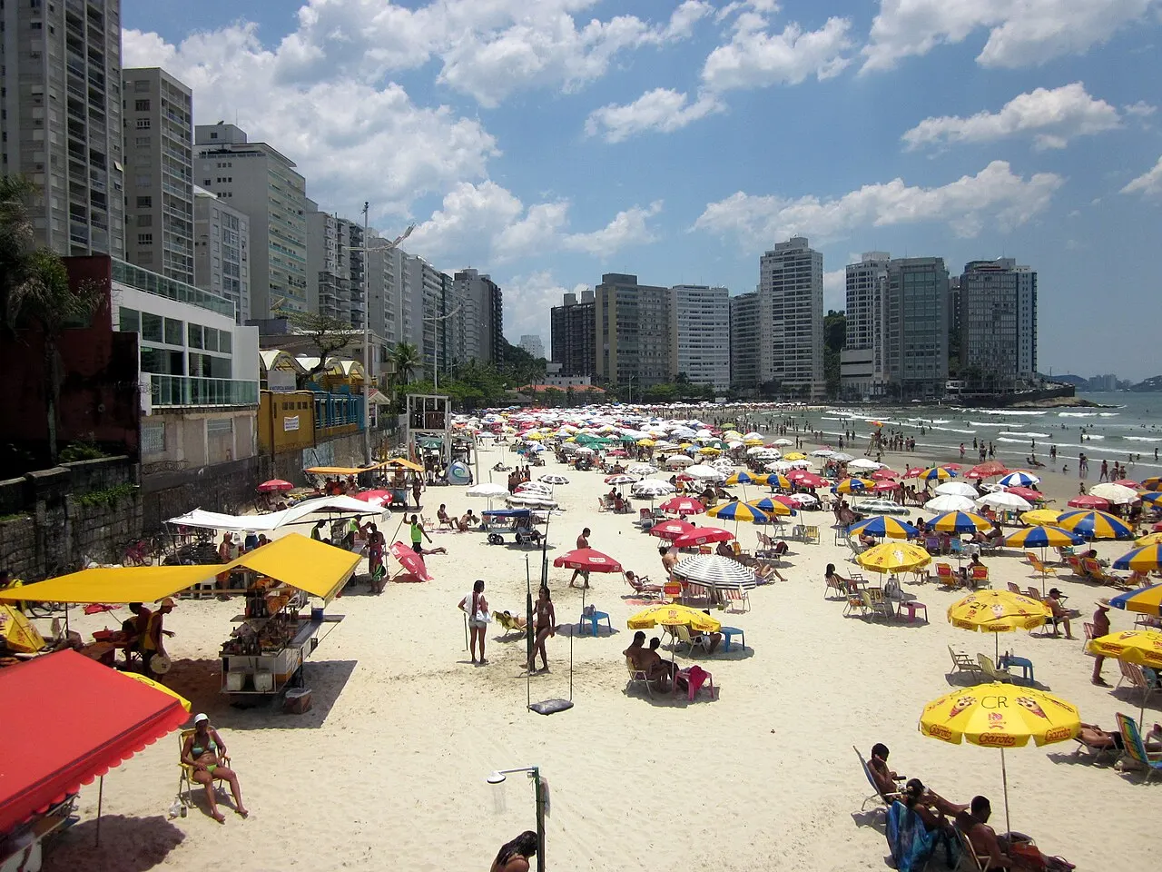 Praia de Pitangueiras, Guarujá, São Paulo, Brazil