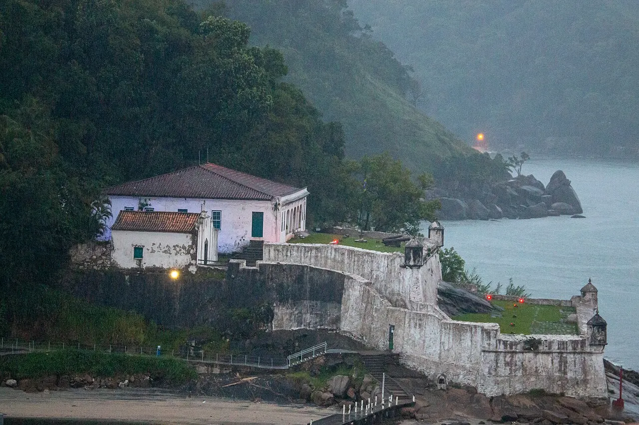 Fortaleza da Barra Grande, Guarujá, São Paulo, Brazil