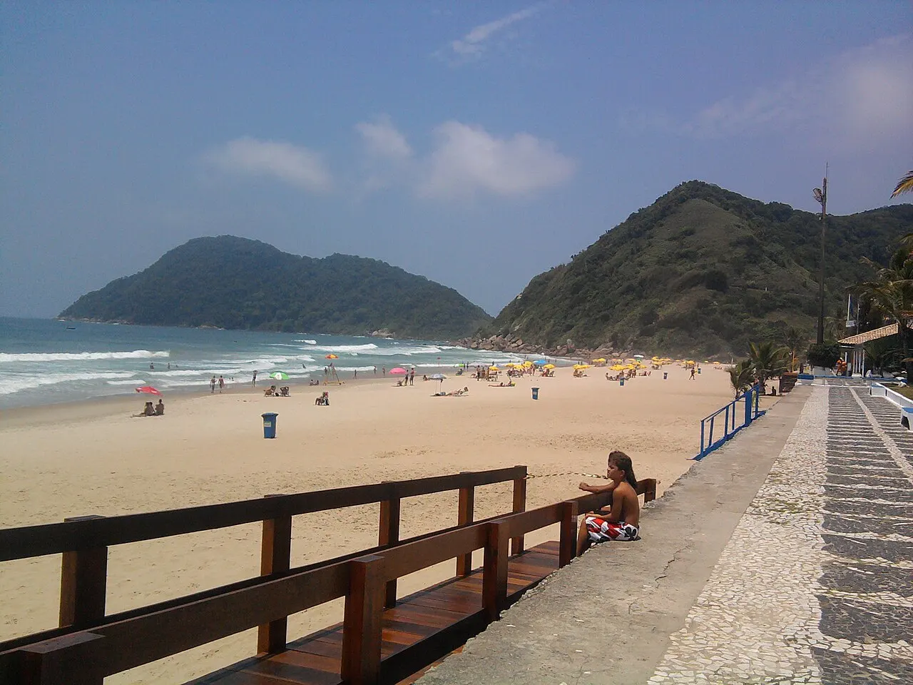 Praia do Tombo, Guarujá, São Paulo, Brazil