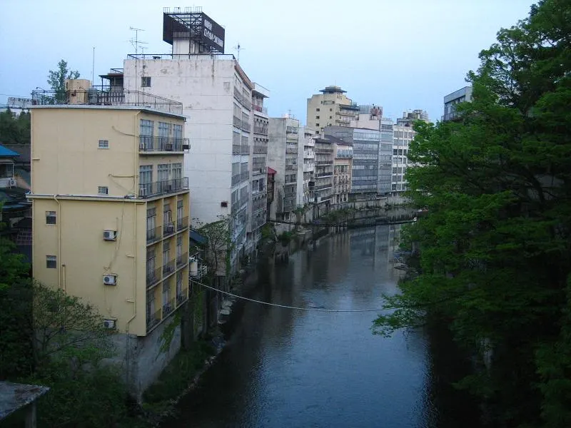 Iizaka Onsen, Fukushima, Fukushima, Japan