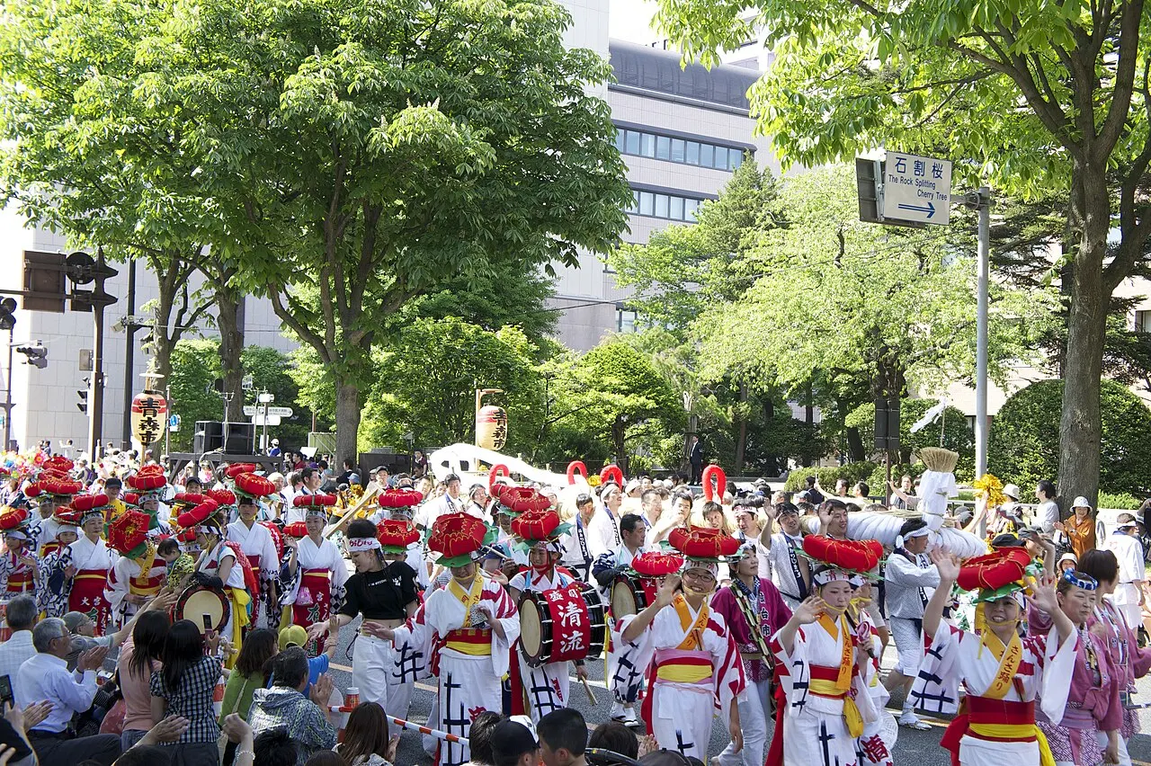 Fukushima Waraji Festival, Fukushima, Fukushima, Japan
