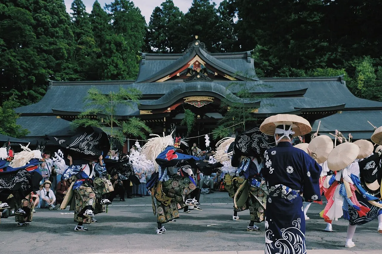 Morioka Sansa Odori, Morioka, Iwate, Japan