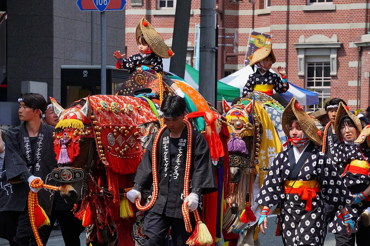 Chagu Chagu Umakko, Morioka, Iwate, Japan