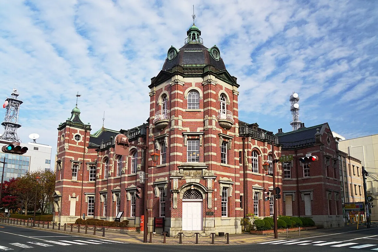 Iwate Bank Red Brick Building, Morioka, Iwate, Japan