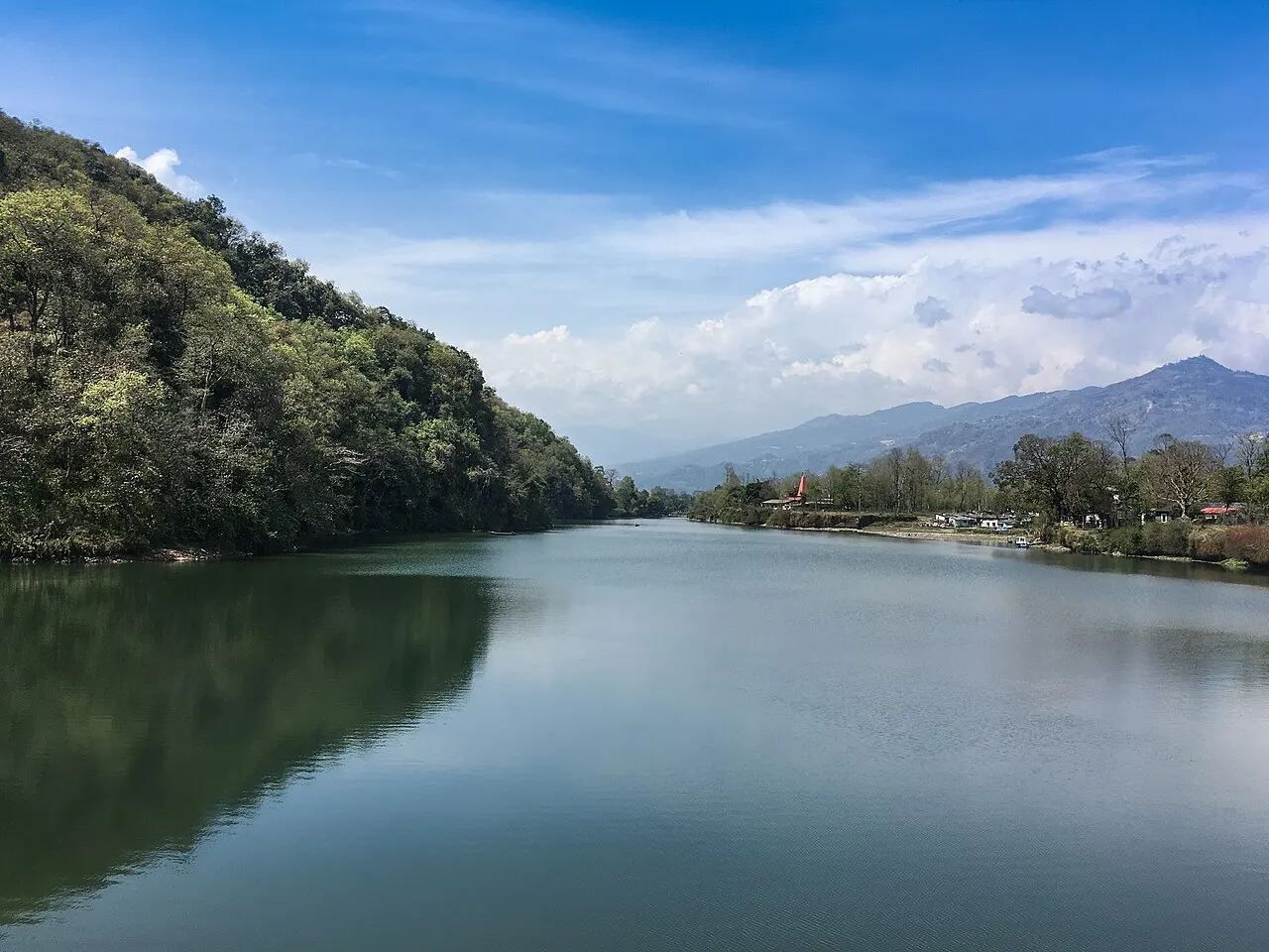 Phewa Lake and Lakeside, Pokhara, Nepal