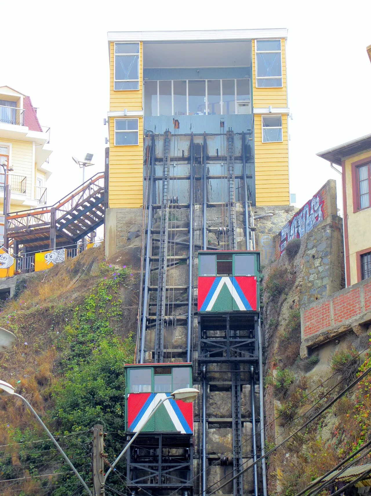 Ascensor Reina Victoria, Valparaíso, Valparaiso, Chile