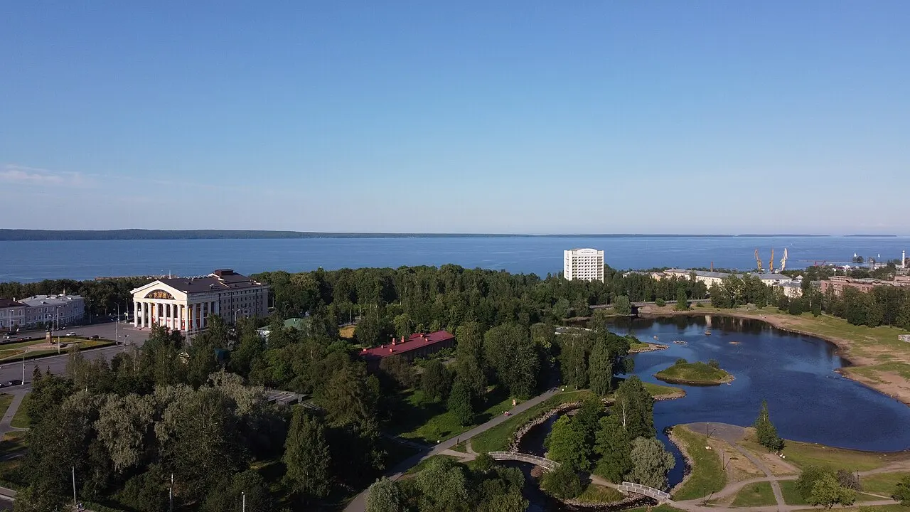 Kirov Square, Petrozavodsk, Karelia, Russia