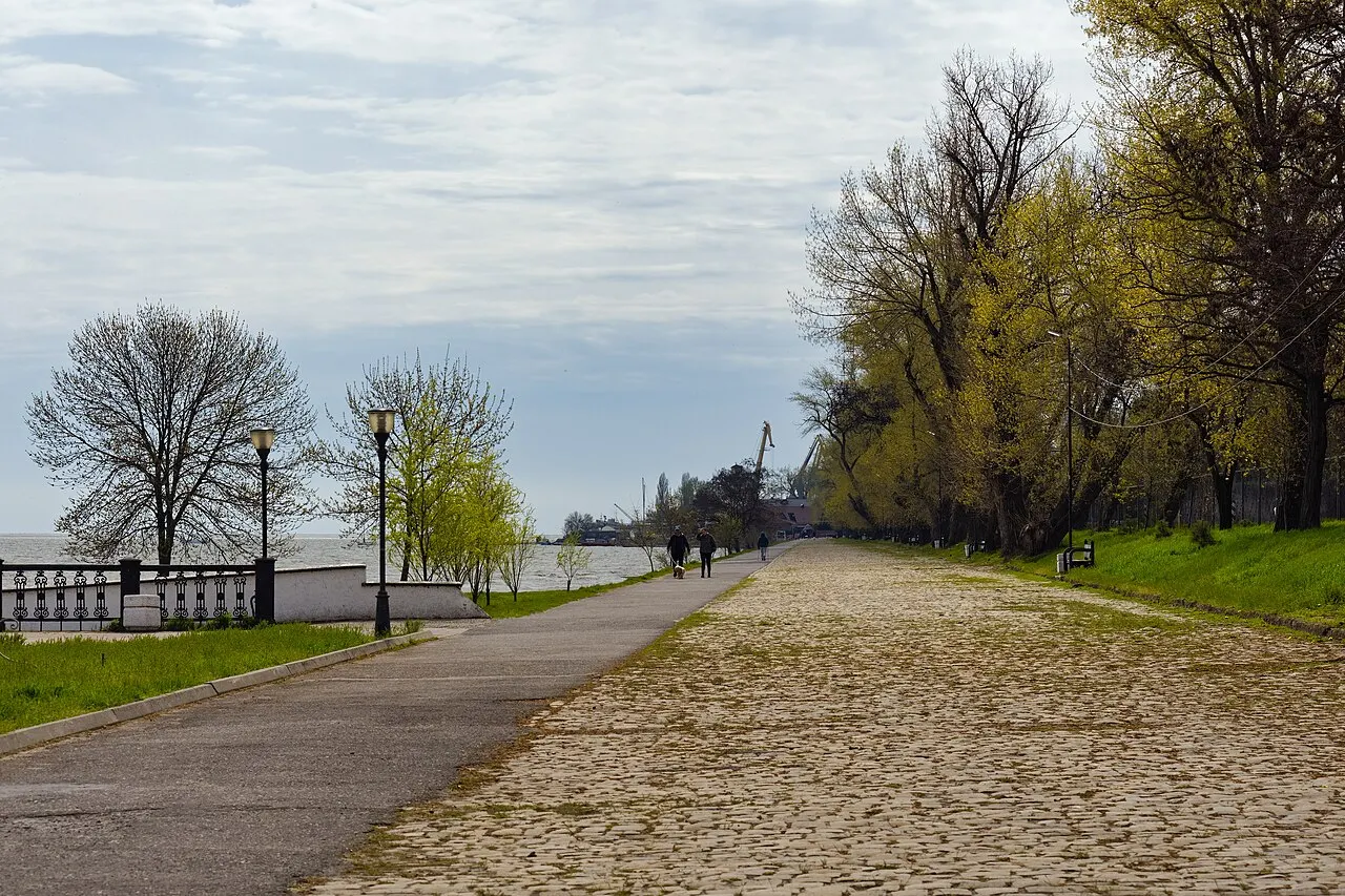 Pushkin Embankment, Taganrog, Rostov, Russia
