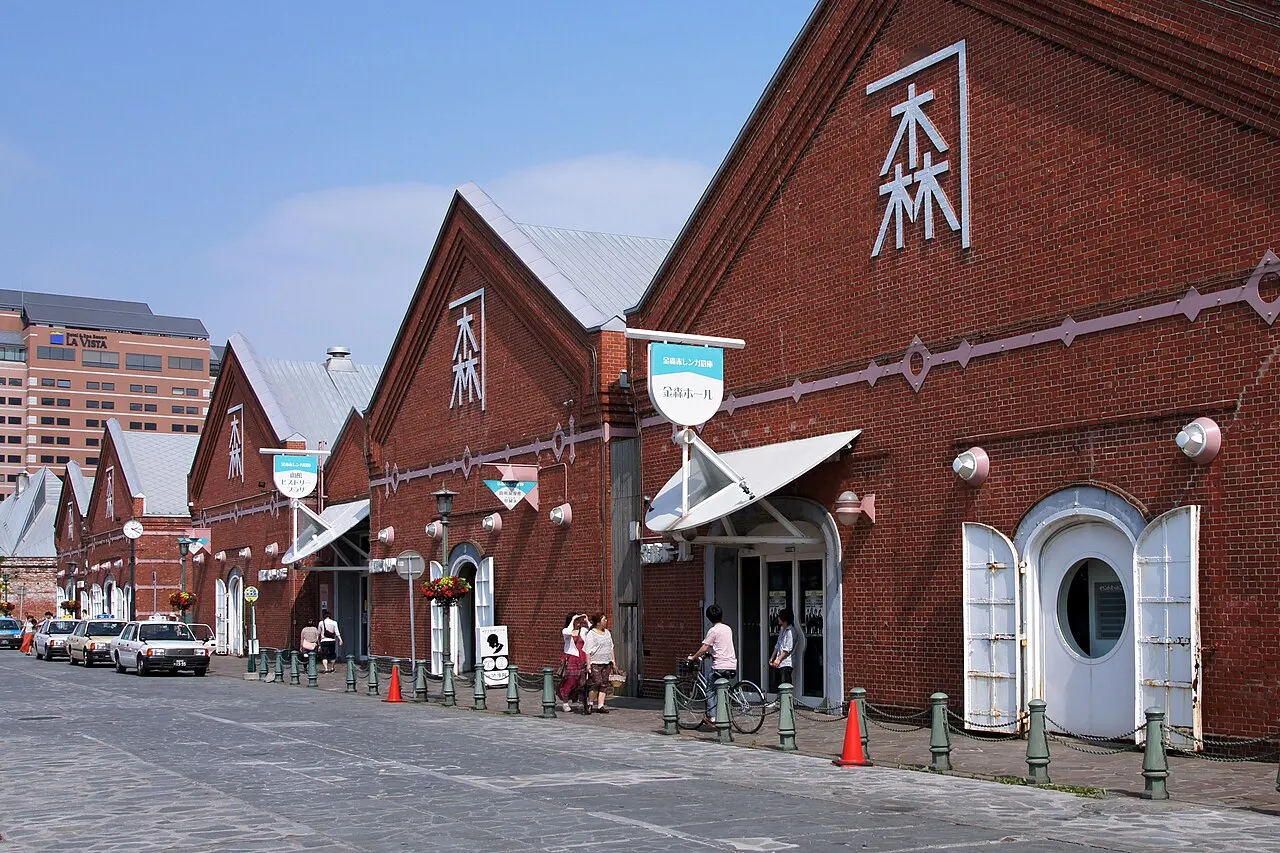 Kanemori Red Brick Warehouse, Hakodate, Hokkaido, Japan