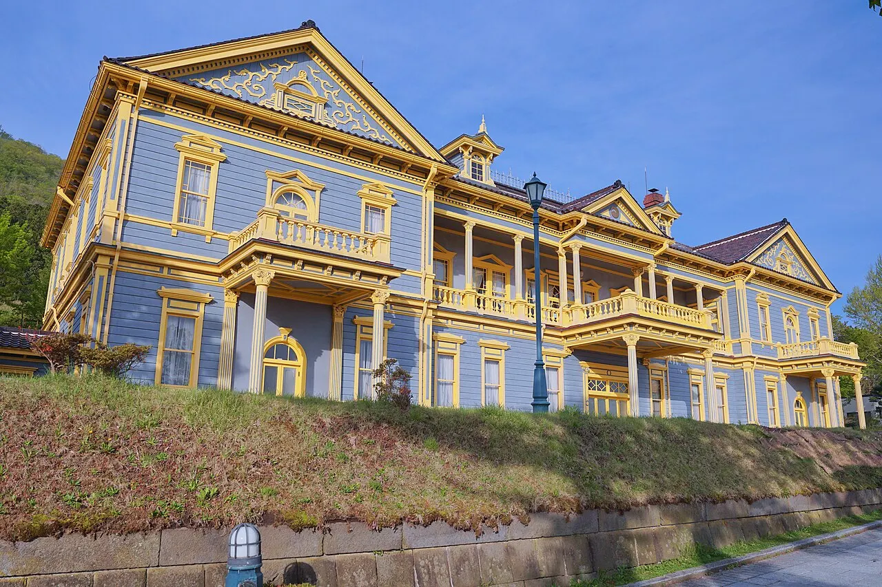 Old Public Hall of Hakodate Ward, Hakodate, Hokkaido, Japan