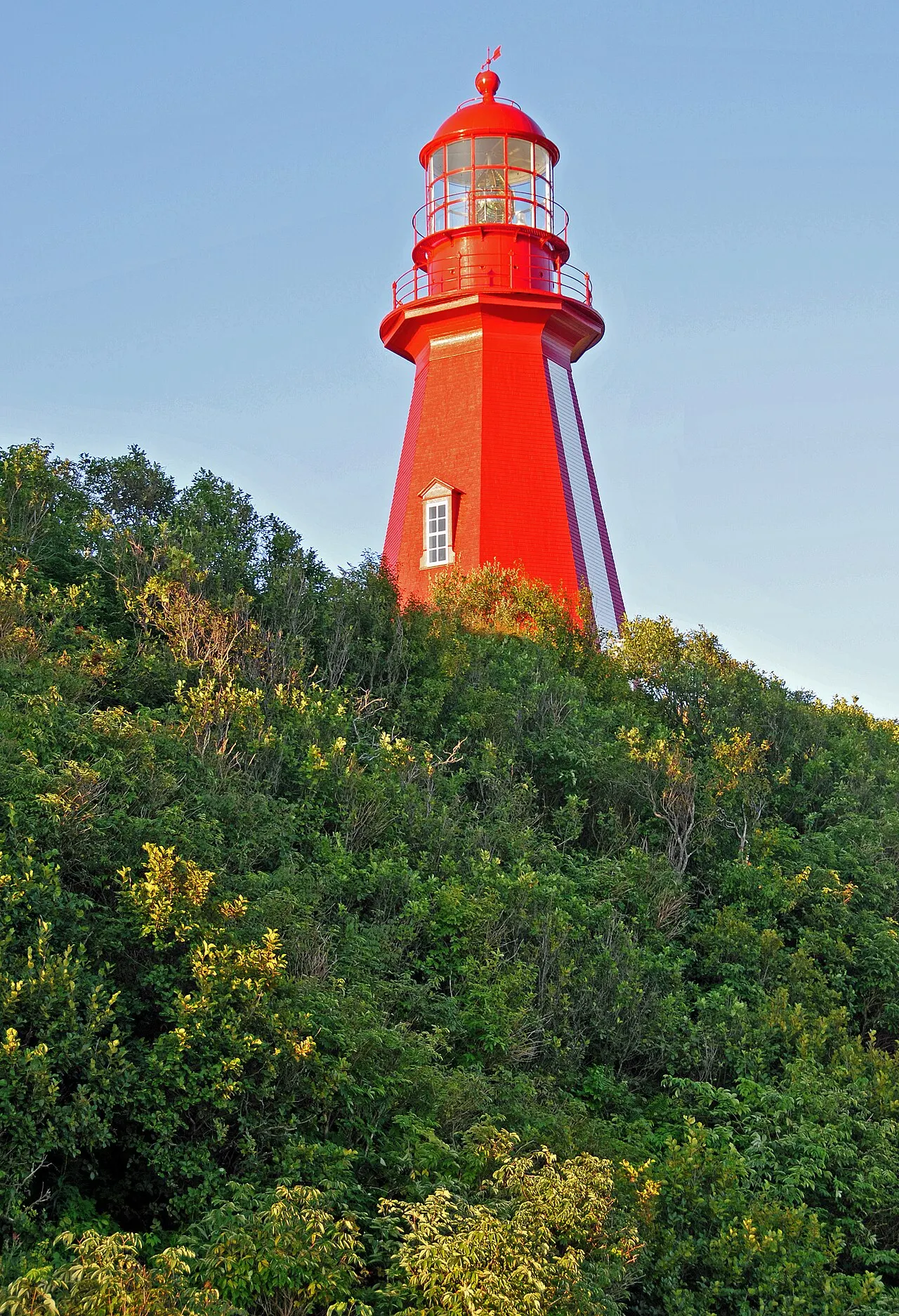La Martre Lighthouse, Gaspé Peninsula, Quebec, Canada