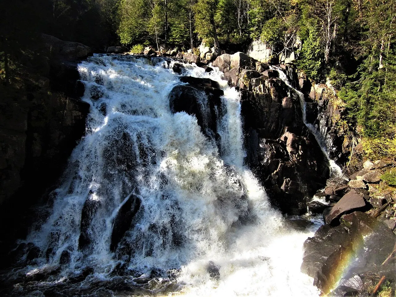 Chute du Diable, Mont-Tremblant, Quebec, Canada