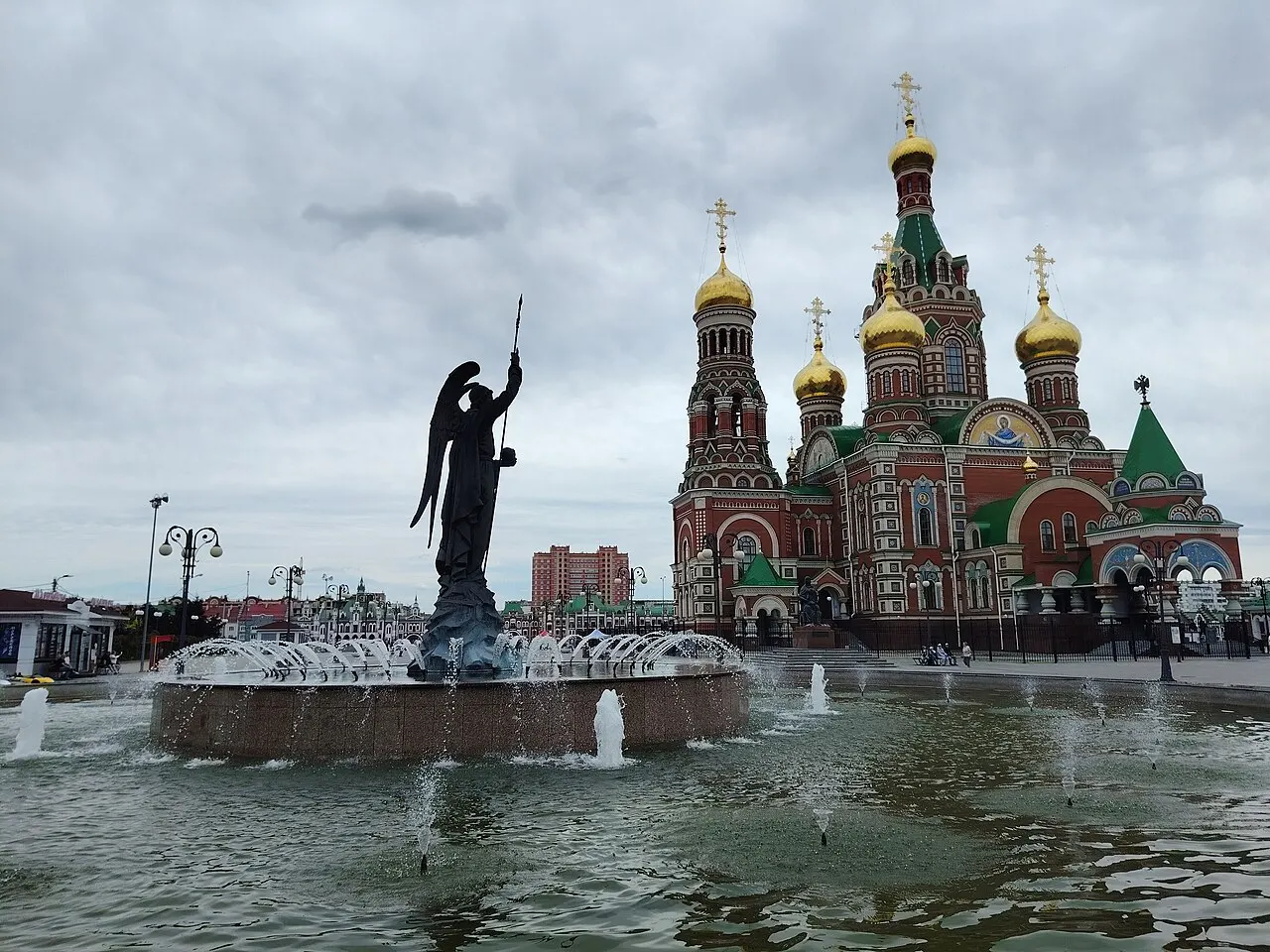 Annunciation Cathedral Yoshkar-Ola, Yoshkar-Ola, Mariy-El Republic, Russia