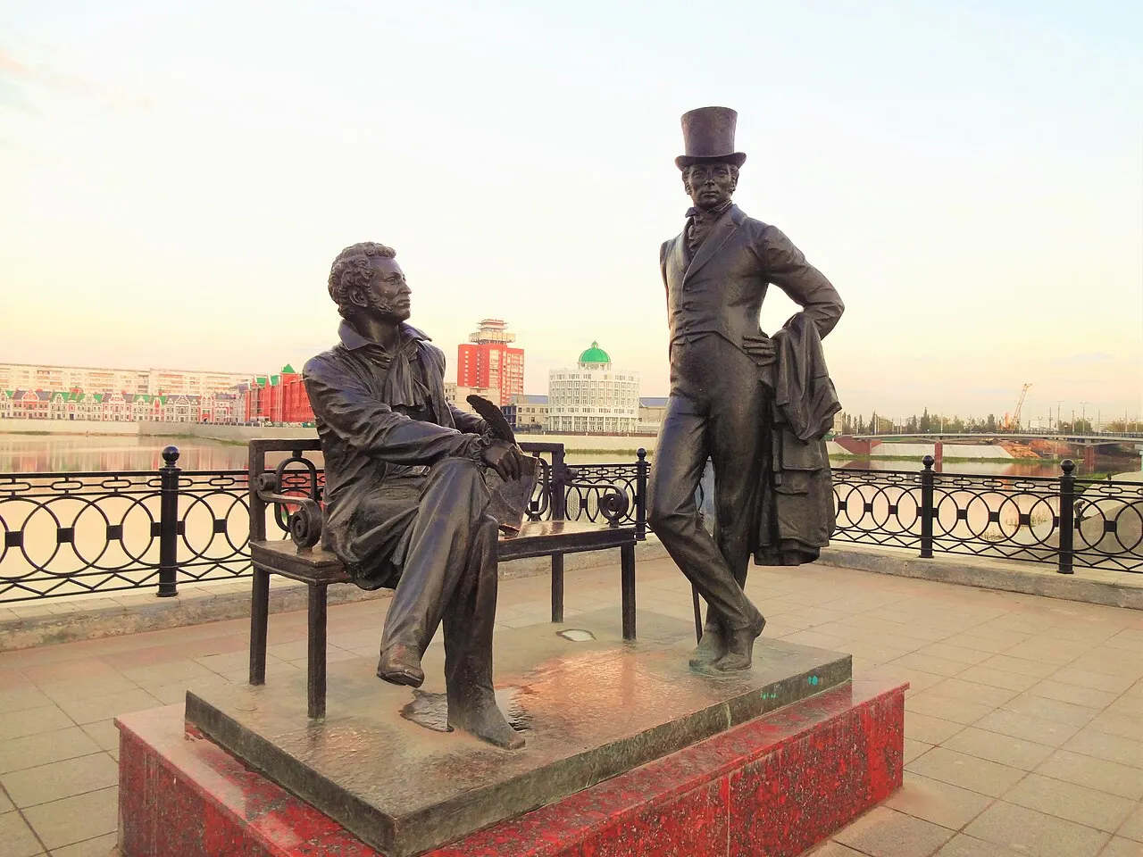 Voskresenskaya Embankment, Yoshkar-Ola, Mariy-El Republic, Russia