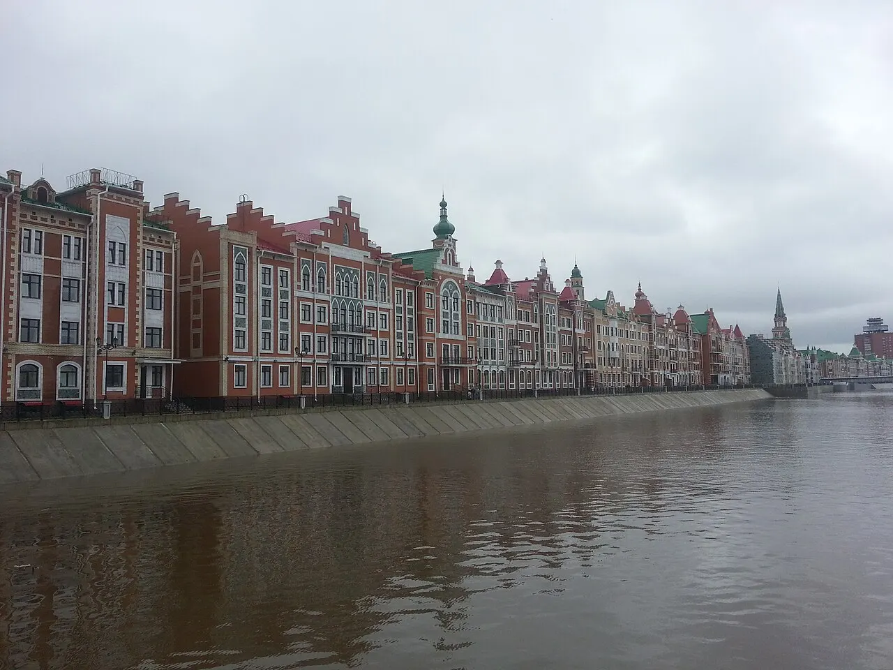 Bruges Embankment, Yoshkar-Ola, Mariy-El Republic, Russia