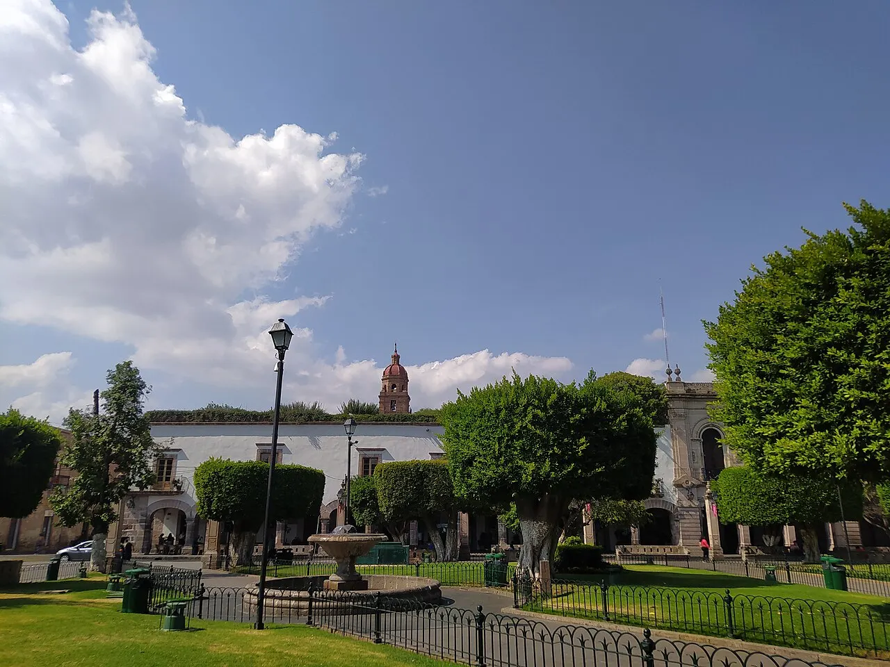 Plaza de Armas Morelia, Morelia, Michoacán, Mexico