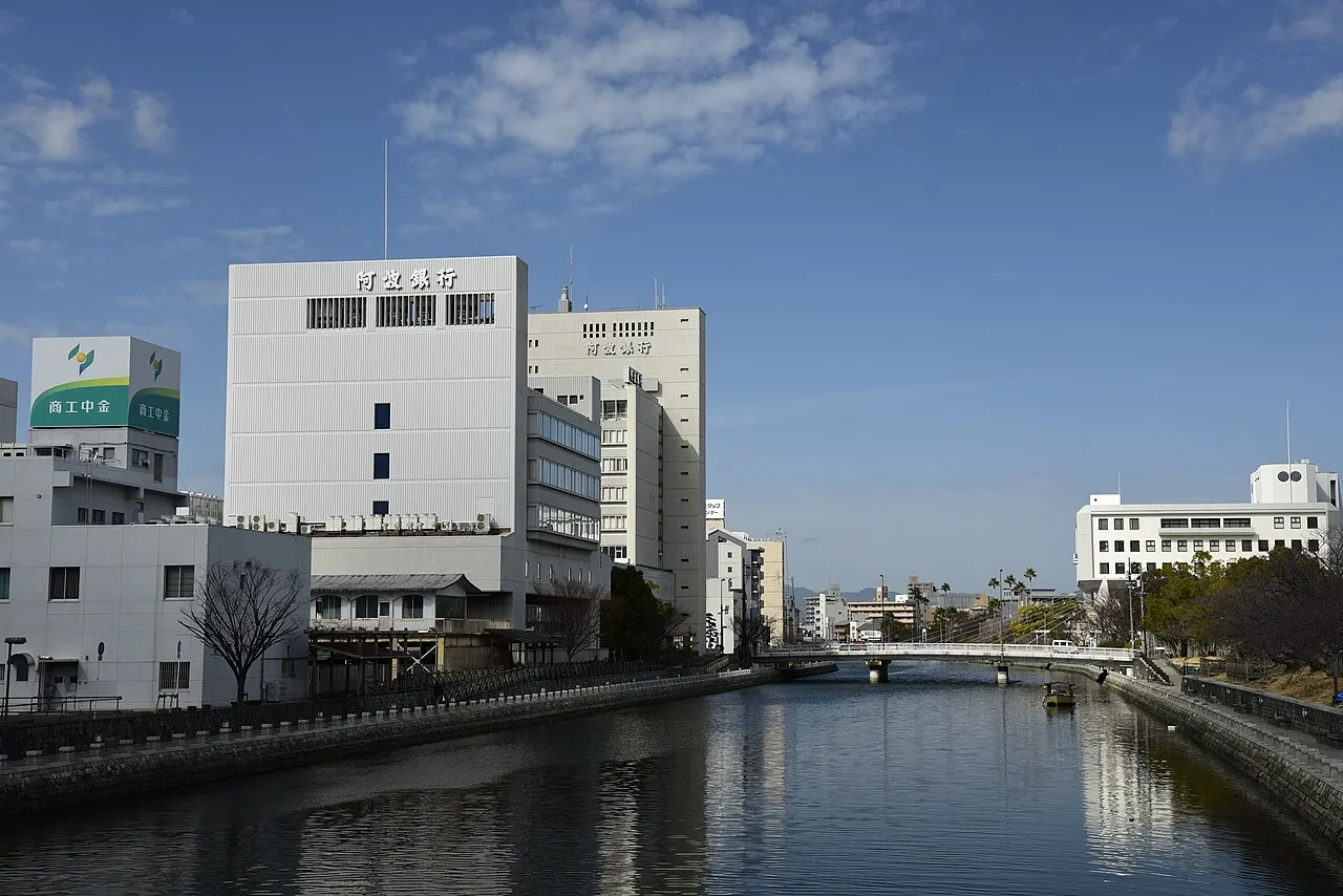 Shinmachi River, Tokushima, Tokushima, Japan