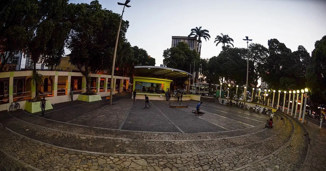 Praça dos Pioneiros, Governador Valadares, Minas Gerais, Brazil