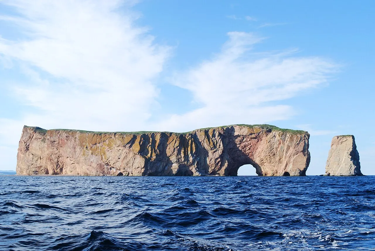 Percé Rock, Percé, Quebec, Canada