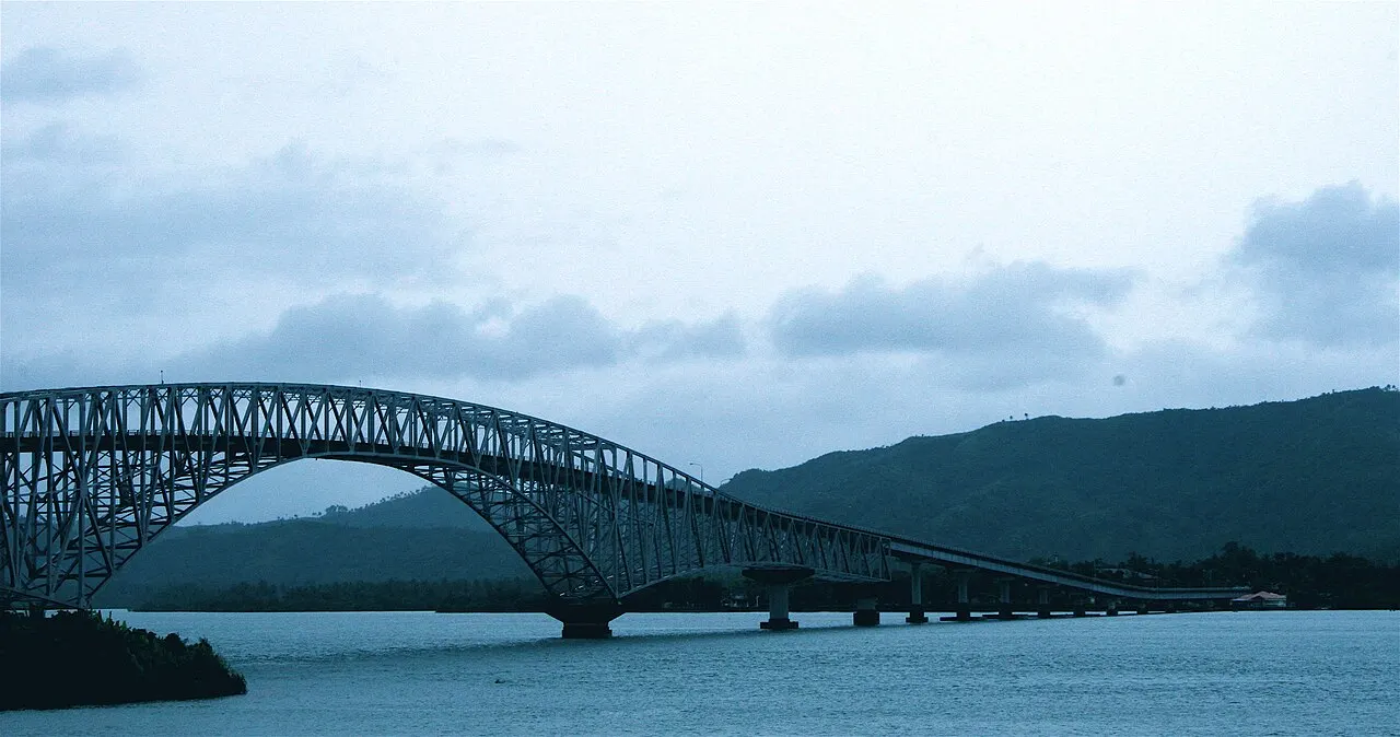 San Juanico Bridge, Tacloban, Eastern Visayas, Philippines
