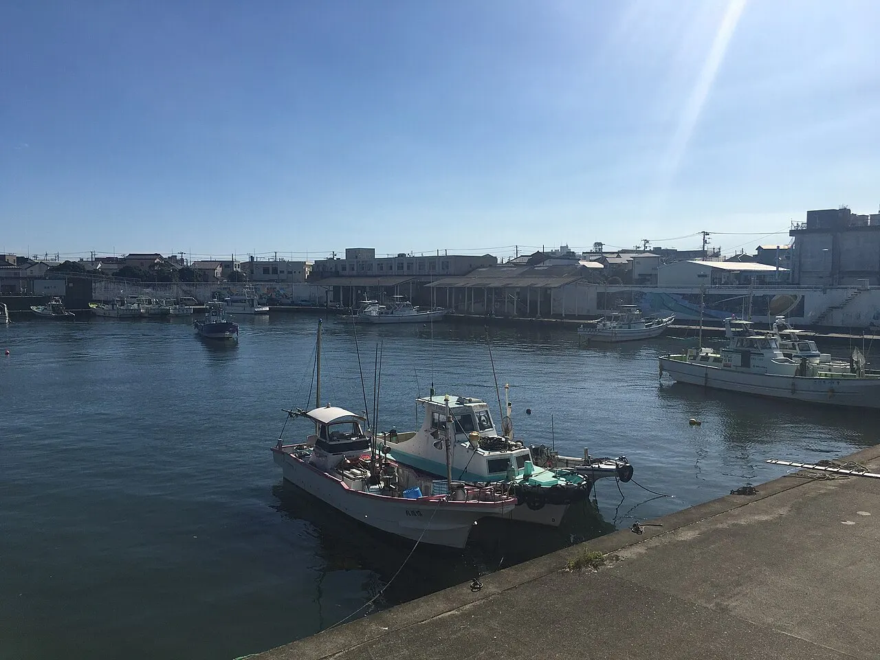 Hiratsuka Fishing Port, Hiratsuka, Kanagawa, Japan