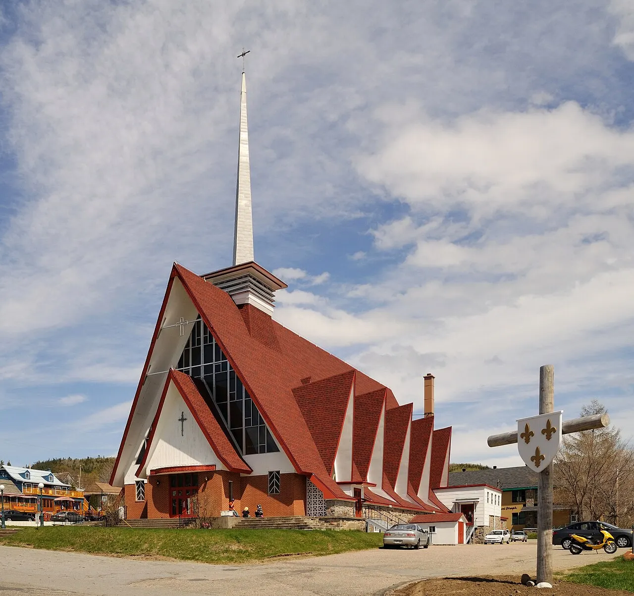 Église Sainte-Croix de Tadoussac, Tadoussac, Quebec, Canada