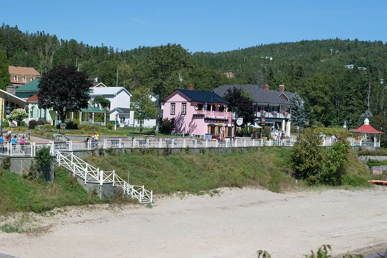 Plage de Tadoussac, Tadoussac, Quebec, Canada