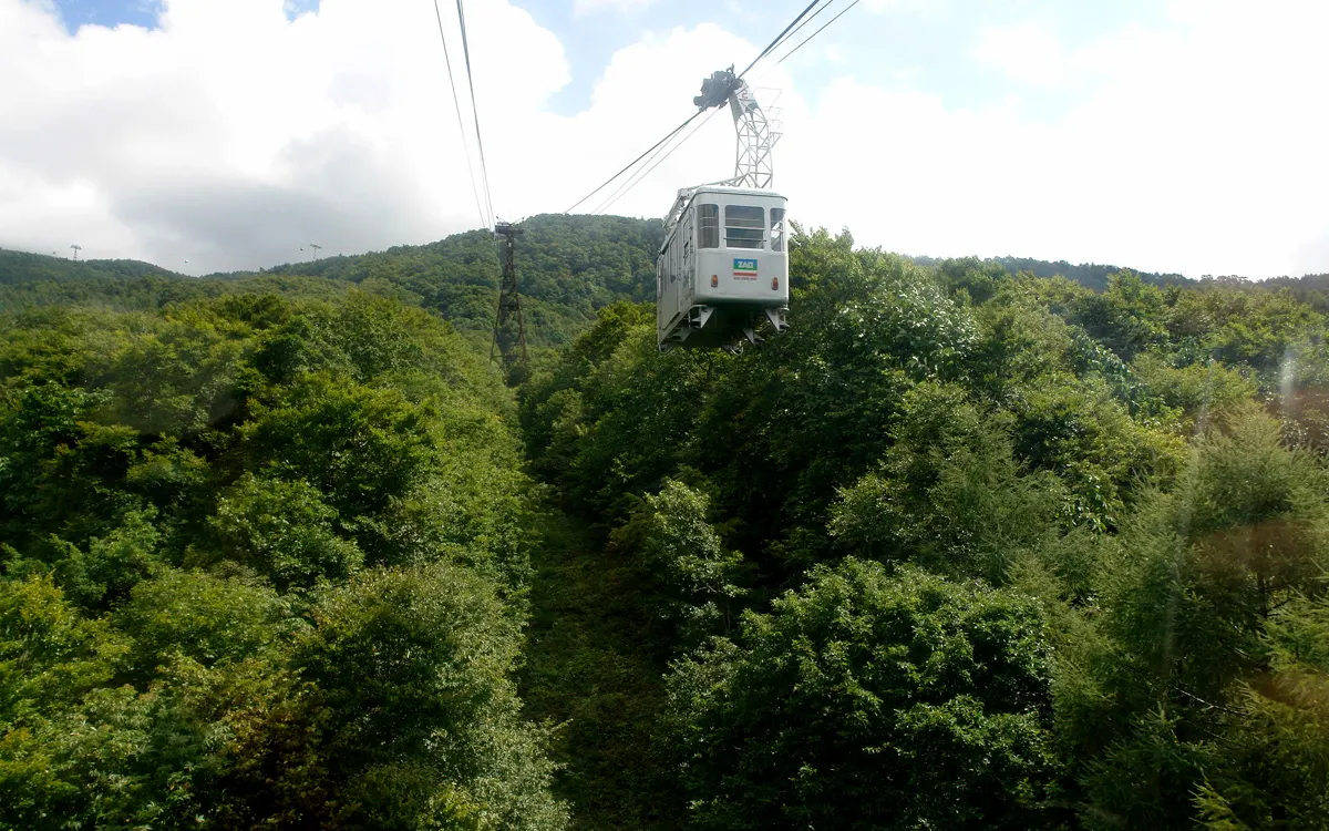 Zaō Ropeway, Yamagata, Yamagata, Japan