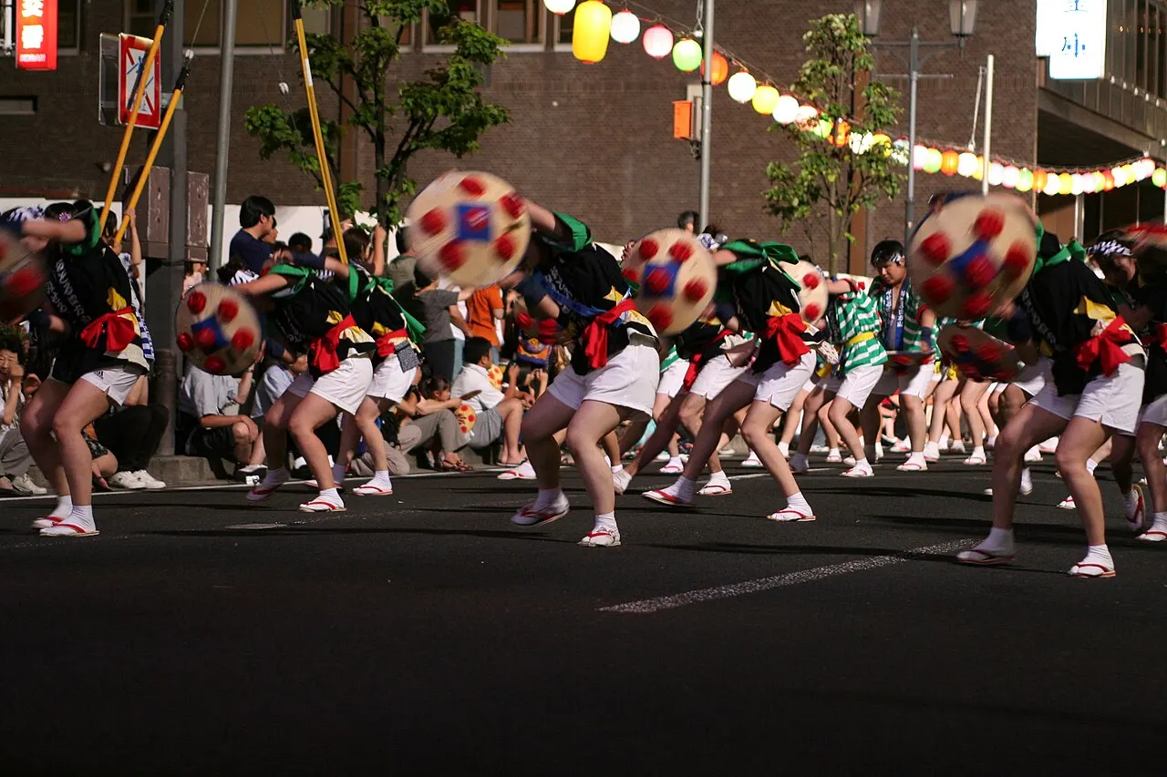 Yamagata Hanagasa Festival, Yamagata, Yamagata, Japan