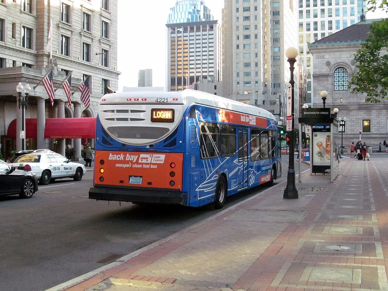 Back Bay and Copley Square, Boston, Massachusetts, United States