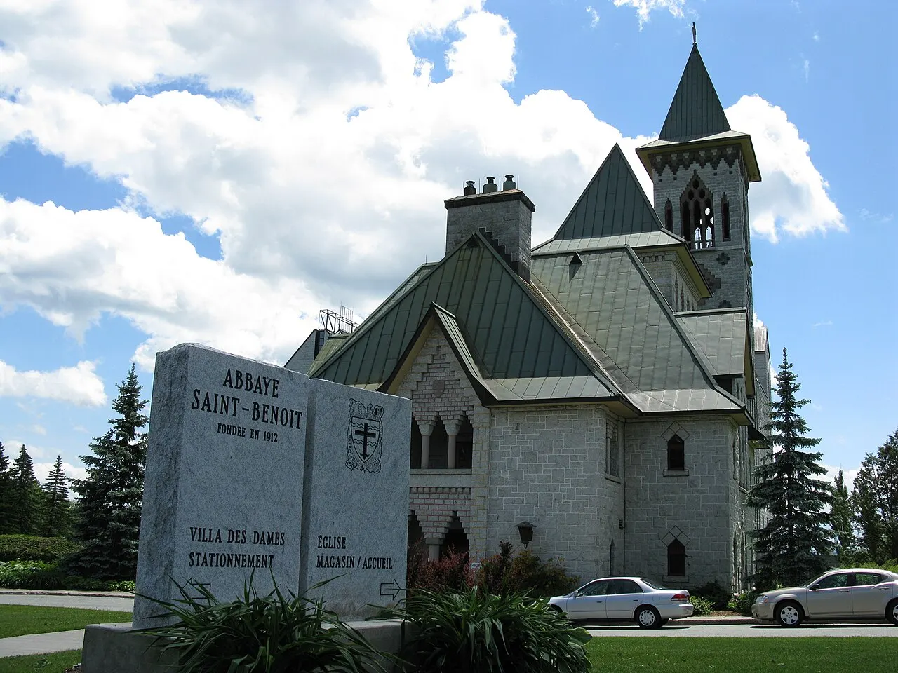 Abbaye de Saint-Benoît-du-Lac, Eastern Townships, Quebec, Canada
