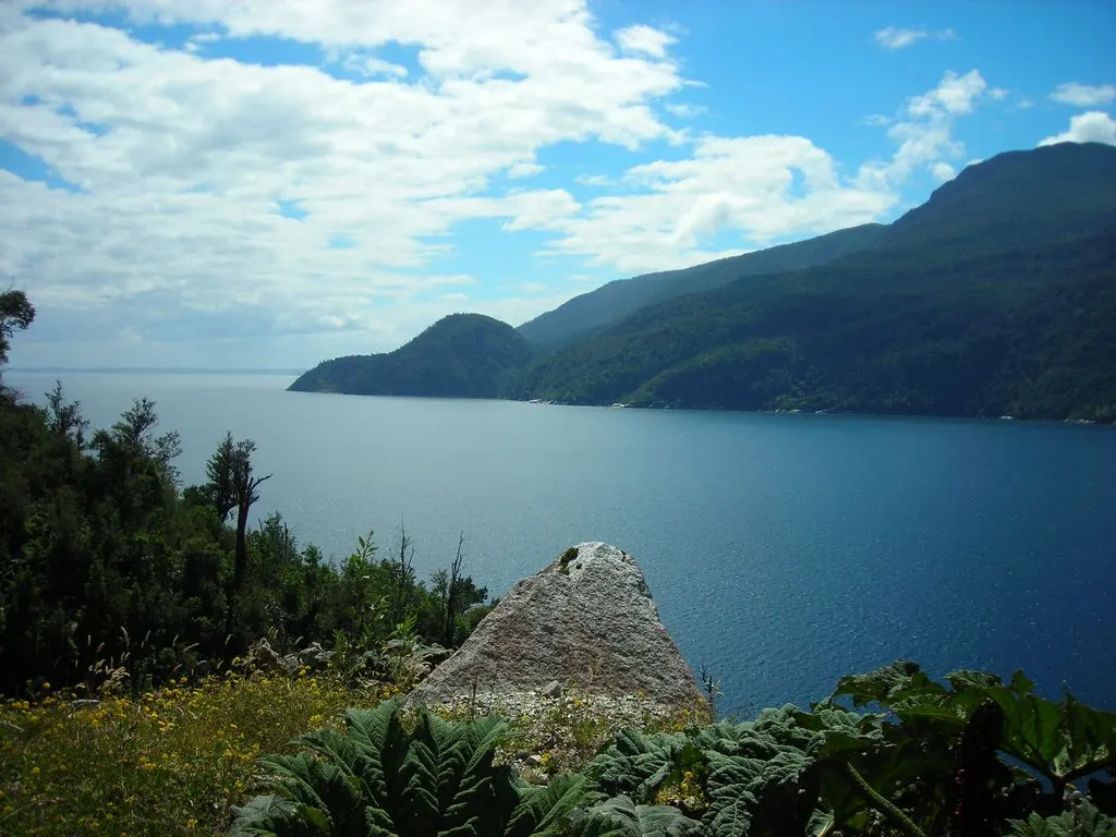 Reloncaví Estuary, Puerto Montt, Los Lagos Region, Chile
