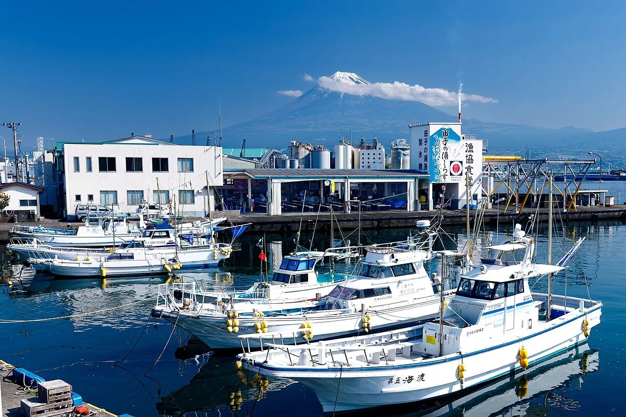 Tagonoura Port, Fuji, Shizuoka, Japan