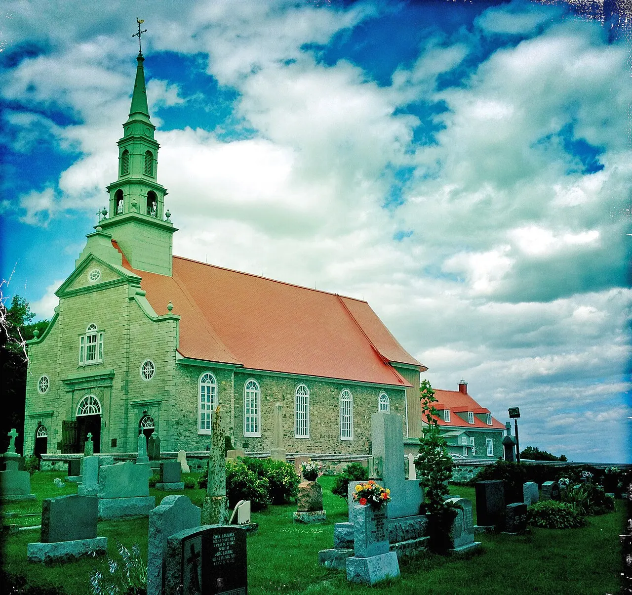 Église Saint-Pierre de l'Île d'Orléans, Île d'Orléans, Quebec, Canada