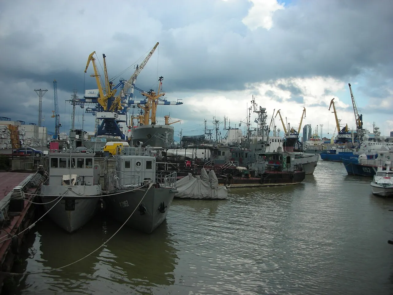 Novorossiysk Sea Port, Novorossiysk, Krasnodar Krai, Russia