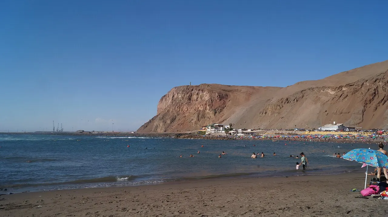 El Laucho Beach, Arica, Arica y Parinacota Region, Chile