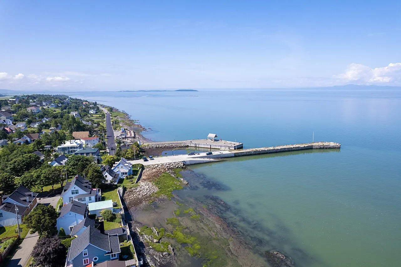 Quai de Kamouraska, Kamouraska, Quebec, Canada