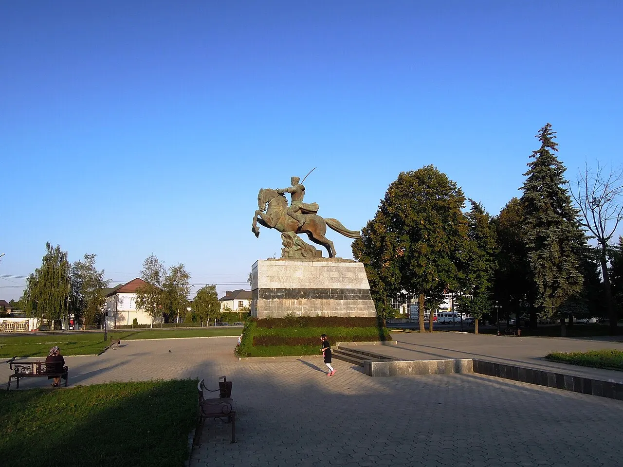 115th Cavalry Division Monument, Nalchik, Kabardino-Balkariya Republic, Russia