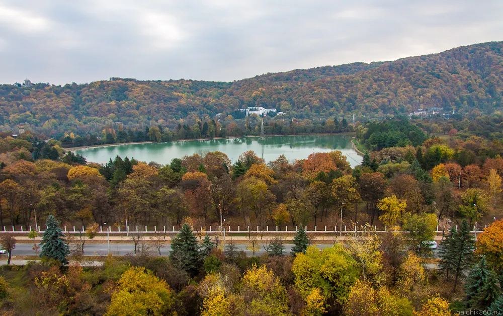Kurortnoye Lake, Nalchik, Kabardino-Balkariya Republic, Russia