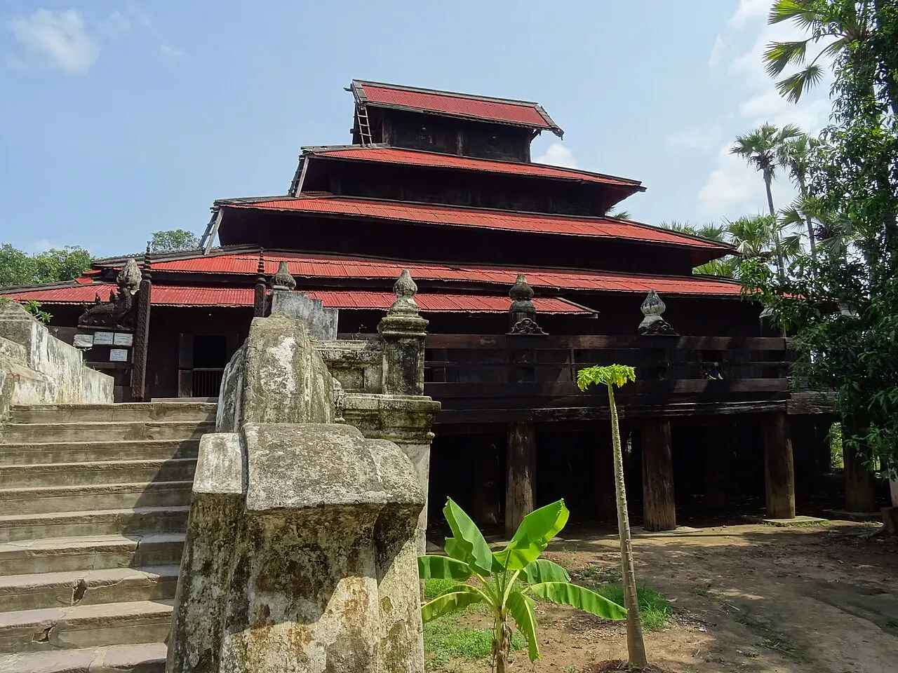 Bagaya Monastery, Amarapura, Mandalay Region, Myanmar