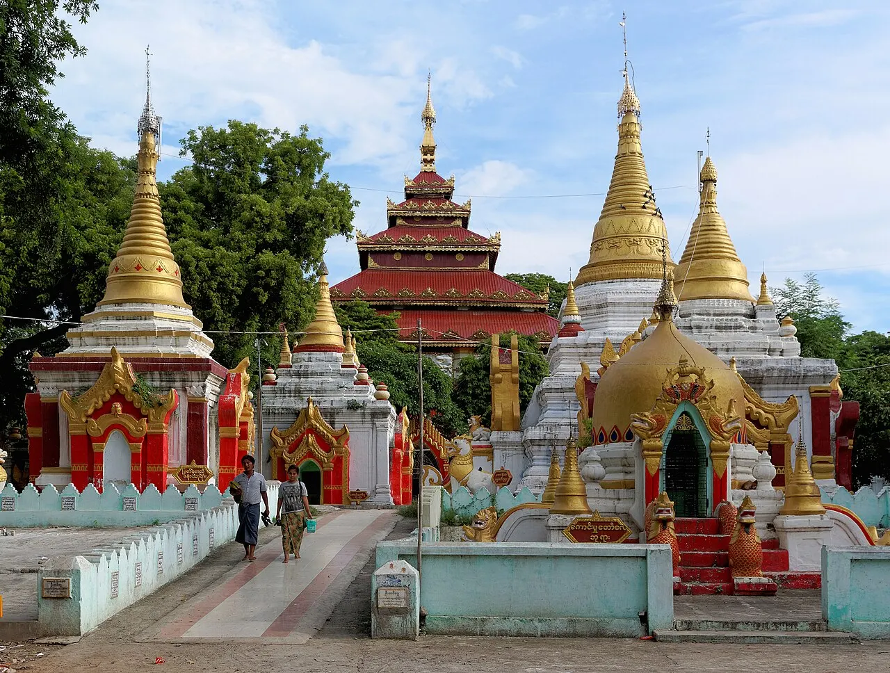 Taung Mingyi Pagoda, Amarapura, Mandalay Region, Myanmar