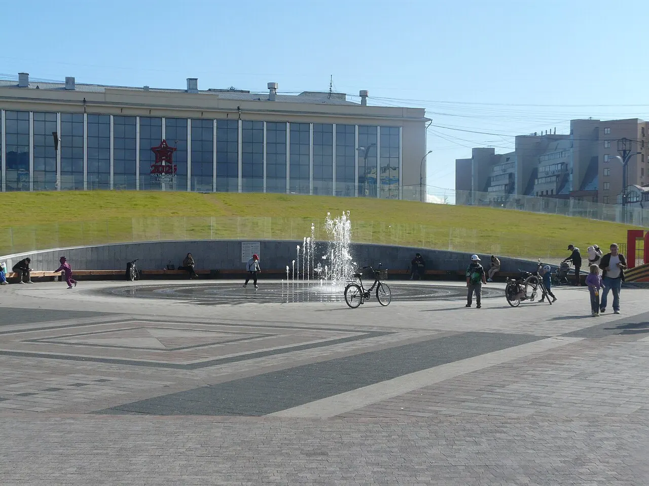 Yakutsk Lenin Square, Yakutsk, Sakha, Russia