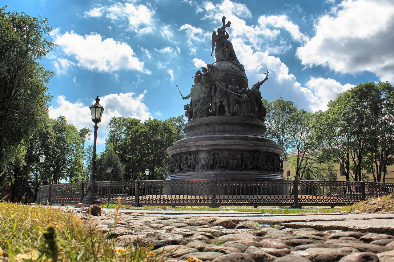 Millennium of Russia Monument, Velikiy Novgorod, Novgorod Oblast, Russia