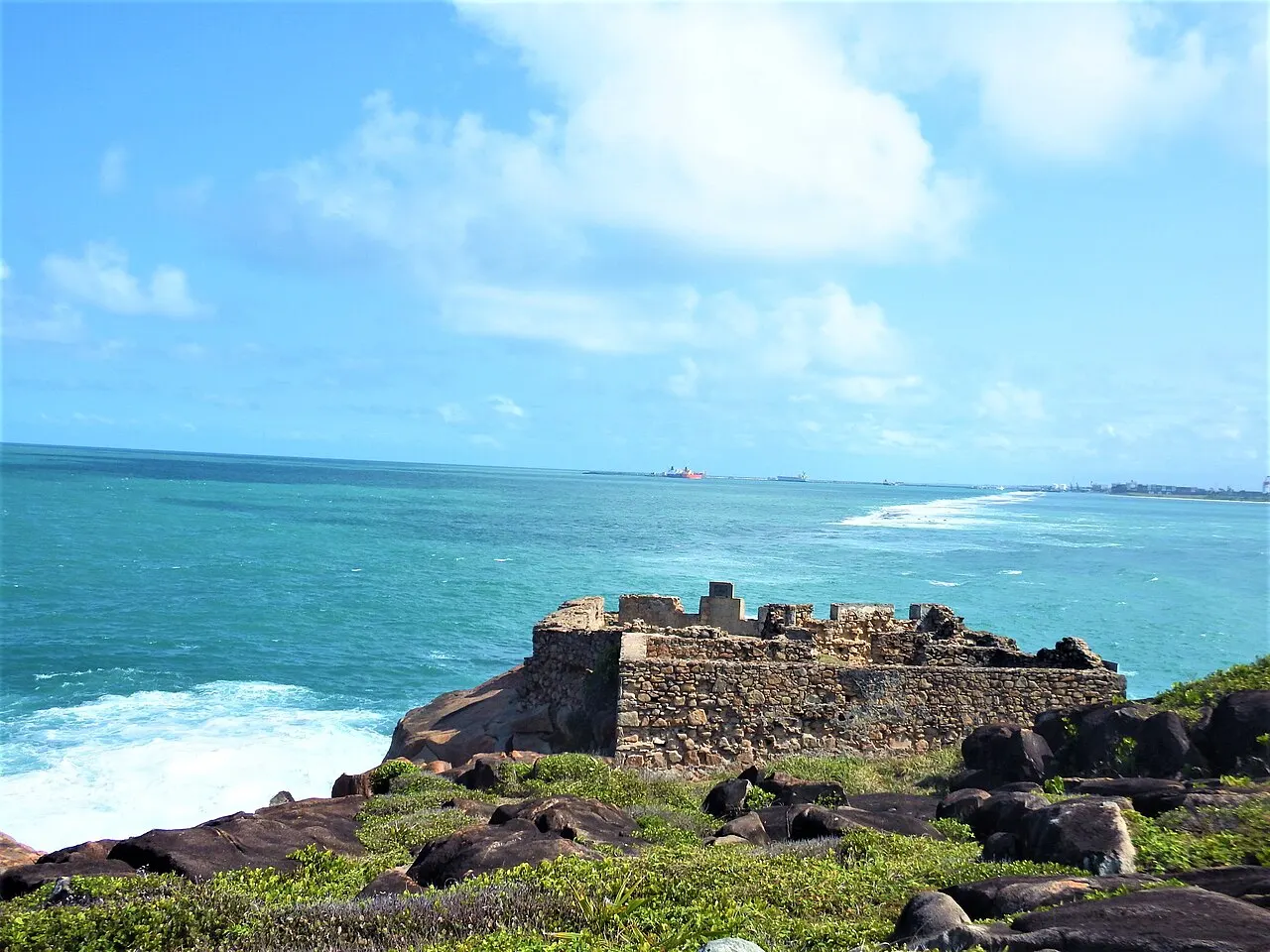 Forte Castelo do Mar, Cabo de Santo Agostinho, Pernambuco, Brazil