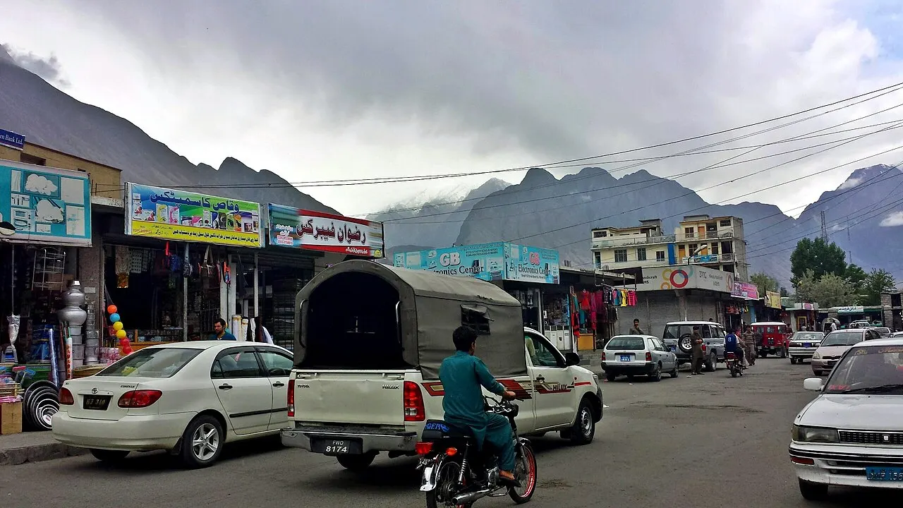 Gilgit Bazaar, Gilgit, Gilgit-Baltistan, Pakistan