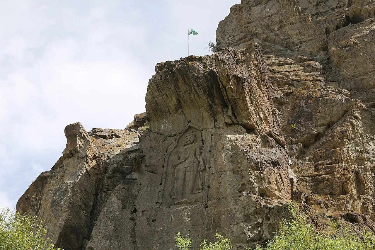 Kargah Buddha, Gilgit, Gilgit-Baltistan, Pakistan