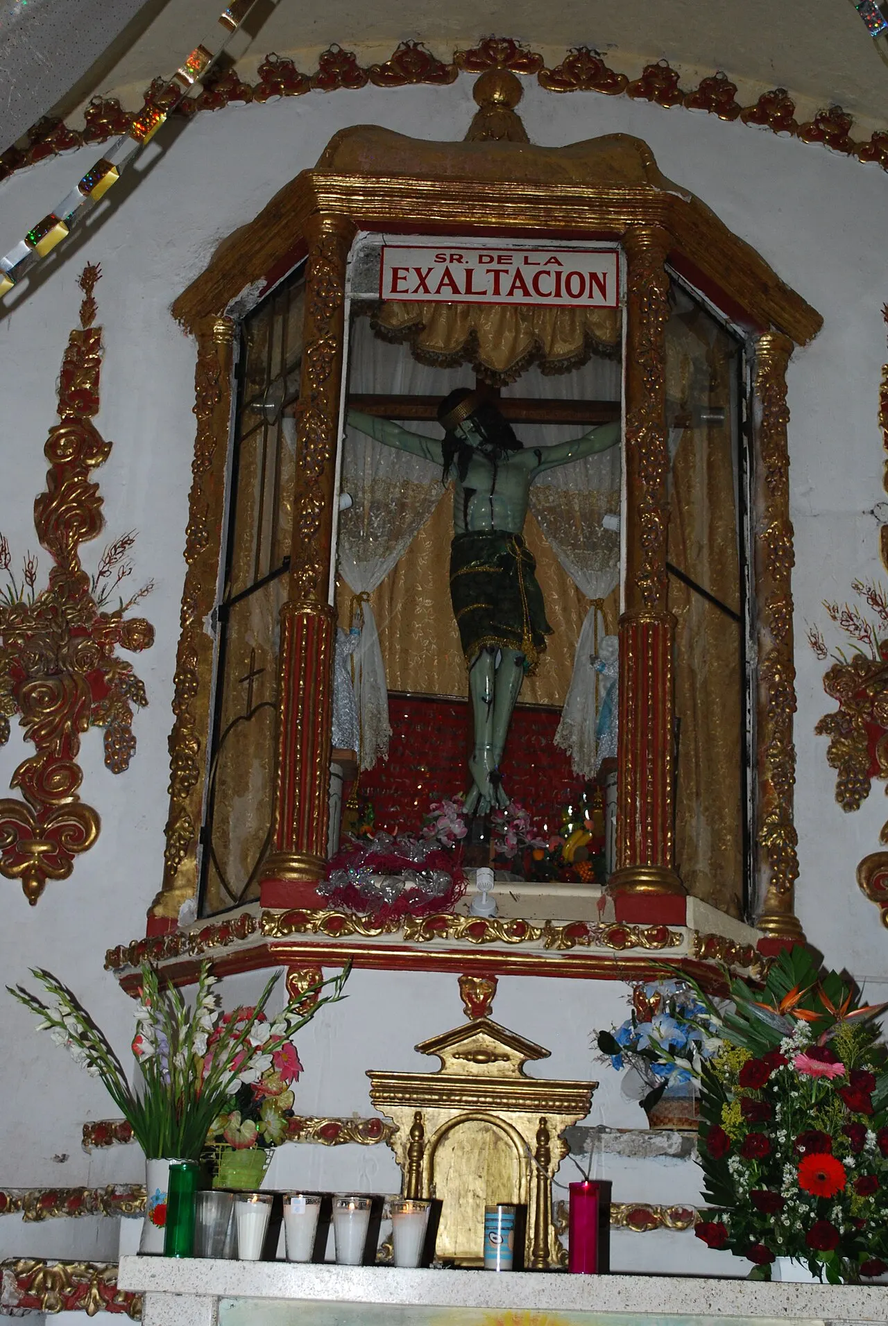 Capilla de la Exaltación, Tlayacapan, Morelos, Mexico