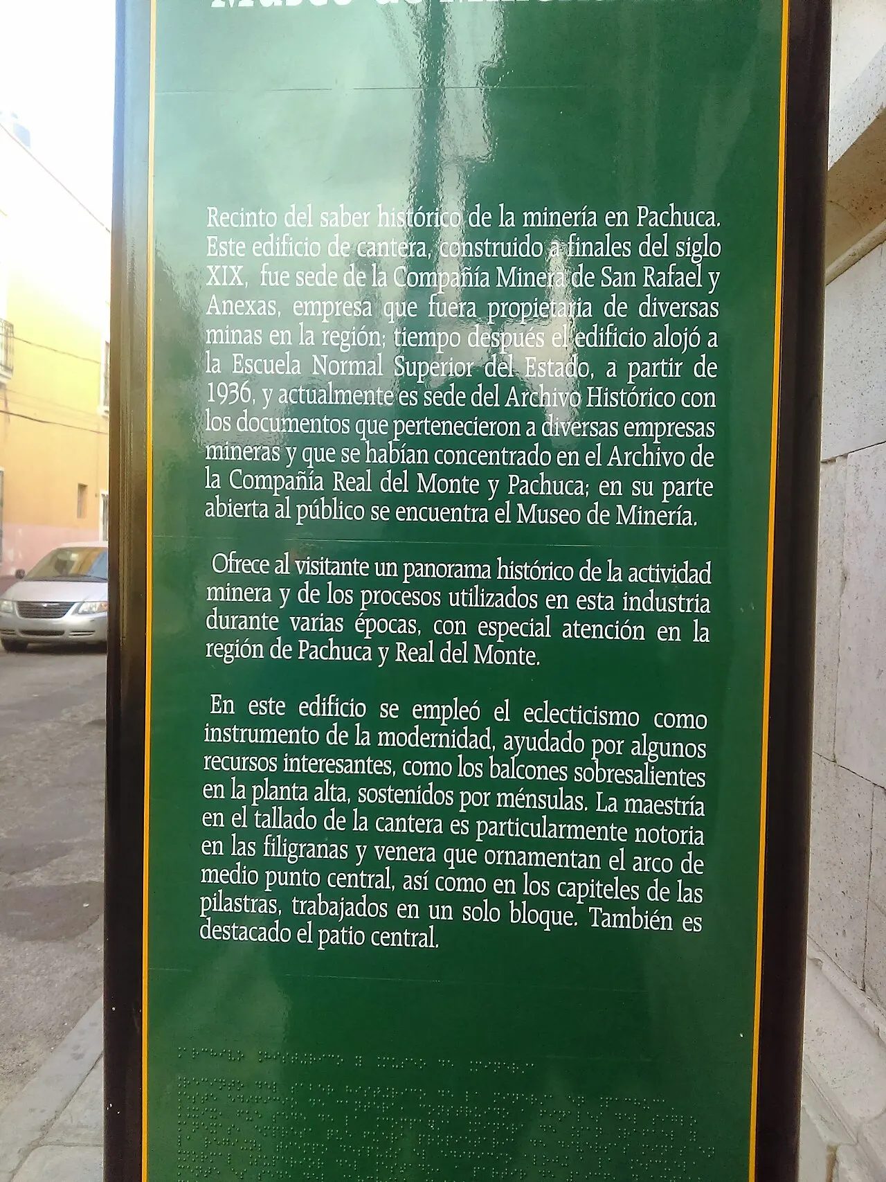 Museo de Minería de Pachuca, Pachuca, Hidalgo, Mexico
